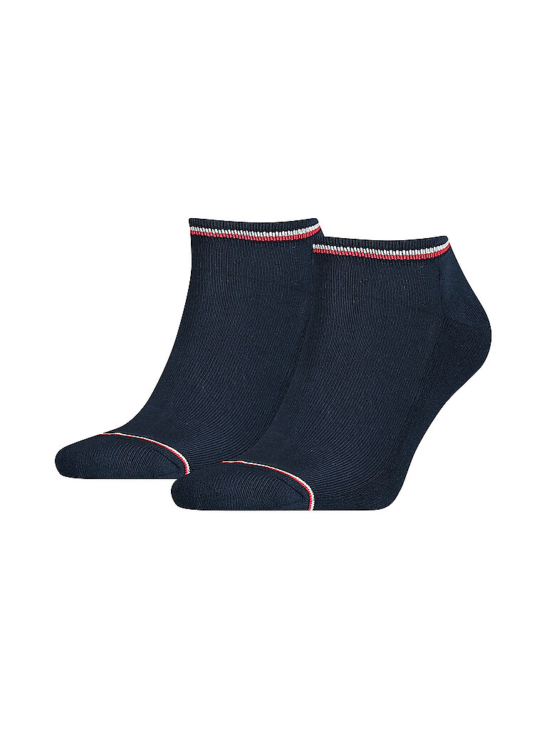 TOMMY HILFIGER Sneaker Socken 2-er Pkg. Navy blau | 39-42